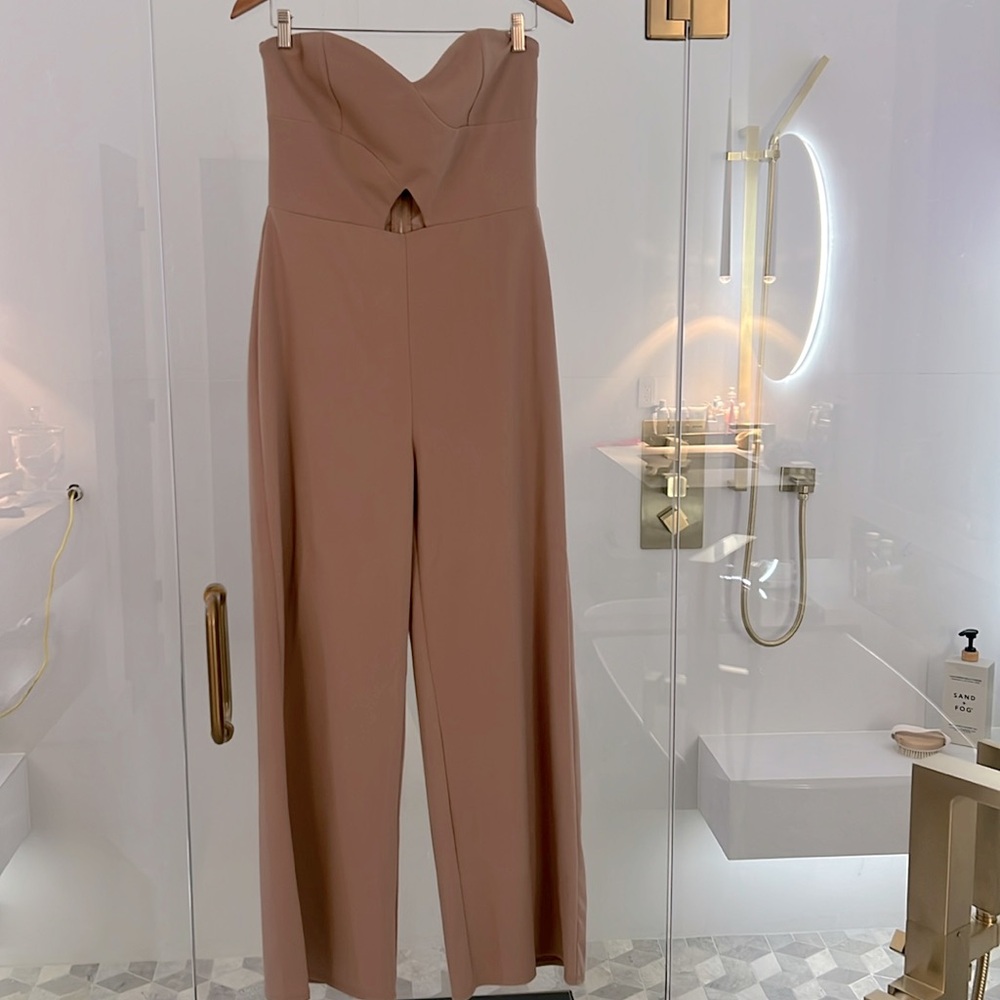 Ella Jumpsuit in Nude